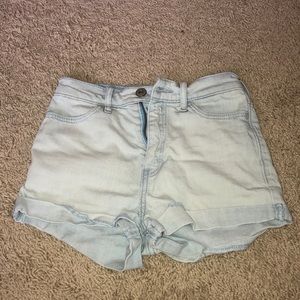 abercrombie kids jean shorts